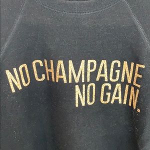 Brunette the Label Sweater - No Champagne No Gain